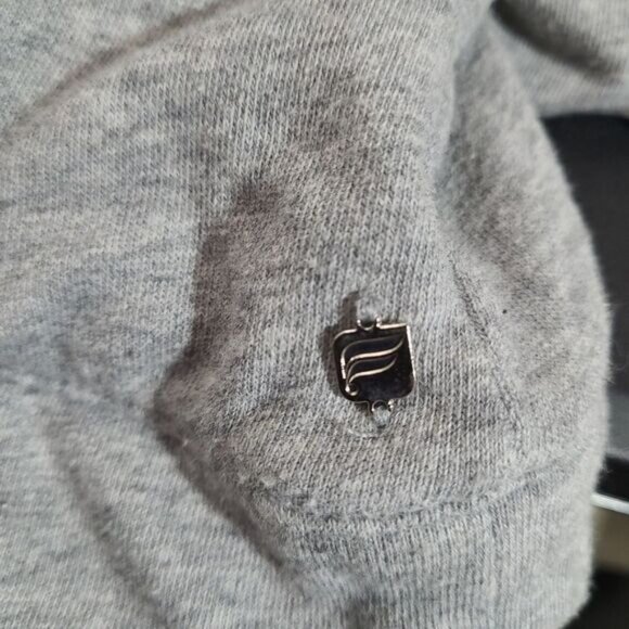 Fabletics Gray Short Sleeve Women's Sweatshirt - Picture 4 of 5